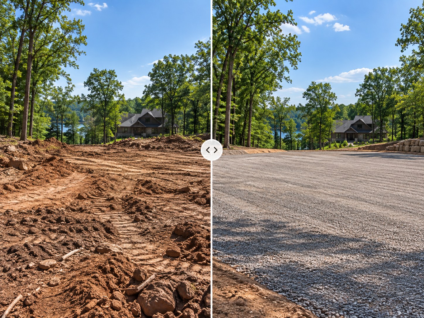 Site grading project